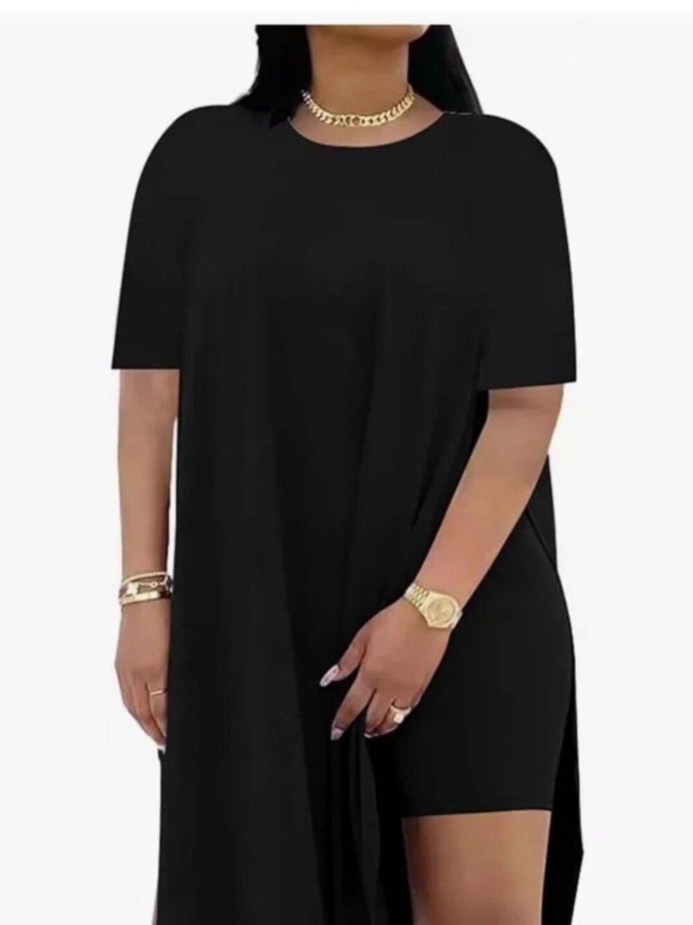 2X Black Tunic